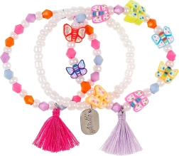 Laste käevõrud Ankje Butterfly – 3 tk