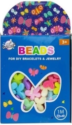 Bead Set - Butterflies + 1 Meter String