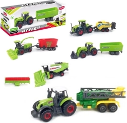 Traktor Minu farm 1:64 metallist ja plastist mudel
