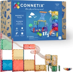Connetix Ball Run laienduskomplekt – magnetilised ehitusklotsid, 66 osa