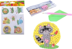 Loovkomplekt teemantkleebised – loomad