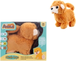 Walking plush battery-operated monkey
