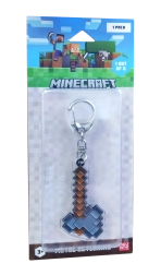 Minecrafti metallist võtmehoidja