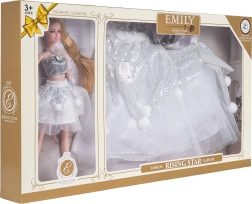 Doll with Skirt for Children – Coordinated Dress-Up Set