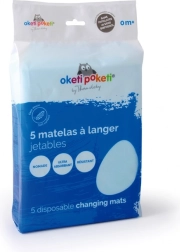 Ühekordne mähkimisalus, valge (5 tk)