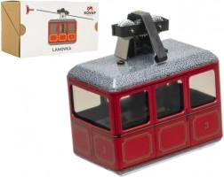 Metallist köisraudtee mudel lastele