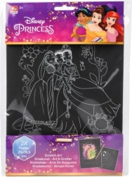Disney printsesside kraapimispildid, komplekt 2 tk