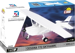 Cobi ehituskomplekt Cessna 172 Skyhawk 160 klotsi valge