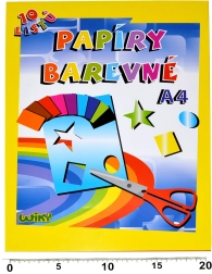 Värvilised kriidipaberid A4