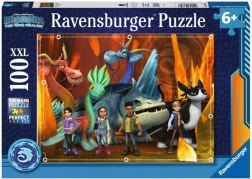 RAVENSBURGER laste pusle KUIDAS TALTSUTADA LOHET: THE NINE REALMS xxl 100 tükki