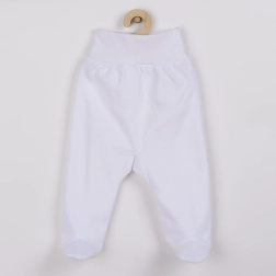 Imikute poolkõrge püksid New Baby Classic II valged