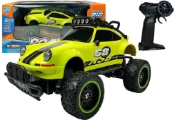 Roheline RC amfiibiauto kiirusega 6,5 km/h