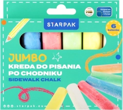 Värviliste kriitide komplekt, 6 tk
