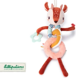Lilliputiens active sensory stroller chain – doe Stella 6 m+