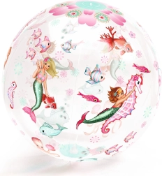 Inflatable Ball with Mermaid Design
