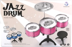 Laste trummikomplekt tabureti ja taldrikuga Yuesheng Toys