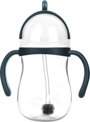 Võlupudel kõrre ja raskusega 280 ml, valge