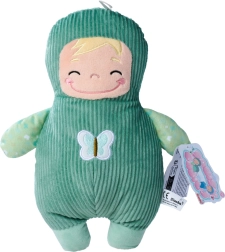Pehme nukk Squishbabies rohelises riietuses 28 cm