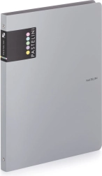 A4 rõngasköitja PASTELINI hall