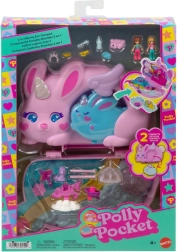 Polly Pocket kompaktne käekott Jänesed – Muinasjutuline kuningriik