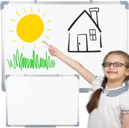 Magnetiline kuivpühitav valgetahvel 90 × 60 cm