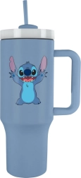 Reisikruus kõrrega Lilo ja Stitch sinine 1200 ml