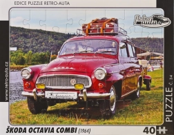 Retroauto Škoda Octavia Combi 1964 pusle, 40 tükki