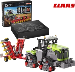 CaDA ehituskomplekt CLAAS XERION 5000 TRAC TS linttraktor 1:32 (1336 detaili)