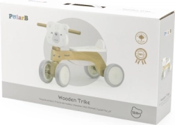 Puidust tasakaaluratas PolarB jääkaru vaiksete EVA ratastega