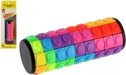 Värviline plastist mõistatus Silinder