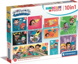 Pusle DC Super Friends 10 ühes CLEMENTONI