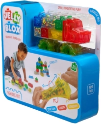 Soft Jelly Blox Car Truck Building Set