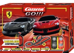 Carrera GO autodrada Ferrari Supercar Power 5,3 m juhtmevabade puldidega