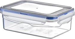 Plastic food container with lid and silicone seal 400 ml