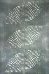 Humbi vahust puslematt põrandale, 180 × 120 cm, valgete kaartega