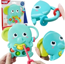 Woopie Baby sensoorne närimislelu elevant Montessori 4v1