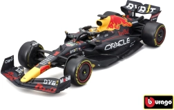 Metallist mudel F1 ORACLE RED BULL RACING RB18 1:24 koos sõitja Max Verstappeniga