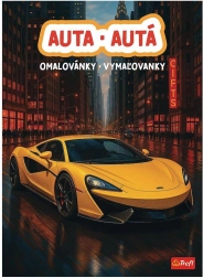 Värvimisraamat Autod 20 × 27,5 cm