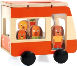 Djeco puidust multivan karukestega