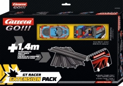 Carrera GO laienduskomplekt sirgete radade ja GT-autodega