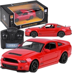 RC auto FORD SHELBY GT500 1:24 punane 2,4 GHz