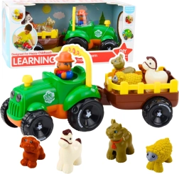 Interaktiivne traktor loomakestega