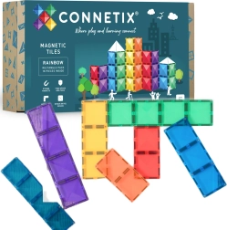 Magnetilised ehitusklotsid CONNETIX Rainbow Rectangle Pack – 18 osa