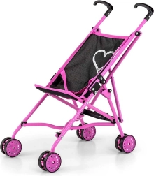 Laste nukukäru MILLY MALLY Julia Prestige Black