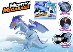 Mighty Megasaur jäähingav patareitoitel kõndiv draakon