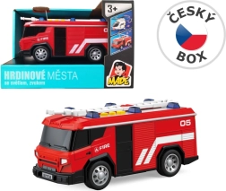 Fire truck toy 1:24 with batteries