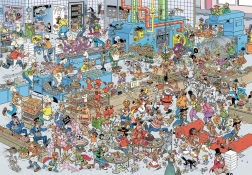 Puzzle JUMBO Jan van Haasteren – Pagaritöökoda, 2000 tükki