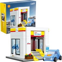 CADA ehitusklotsid autopesula SHELL – 294 detaili