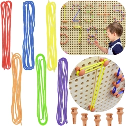 Masterkidz kolikute ja nööride komplekt teaduslik-loovale STEM-tahvlile