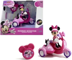 RC tõukeratas MINNIE külghaagise ja figuuridega